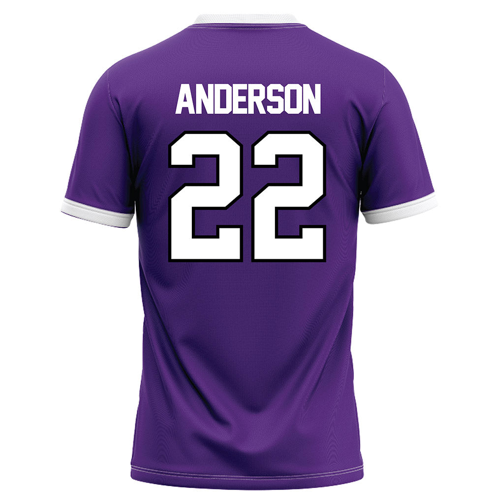Northwestern - NCAA Football : Daniel Anderson - Fashion Jersey Football Jersey-1