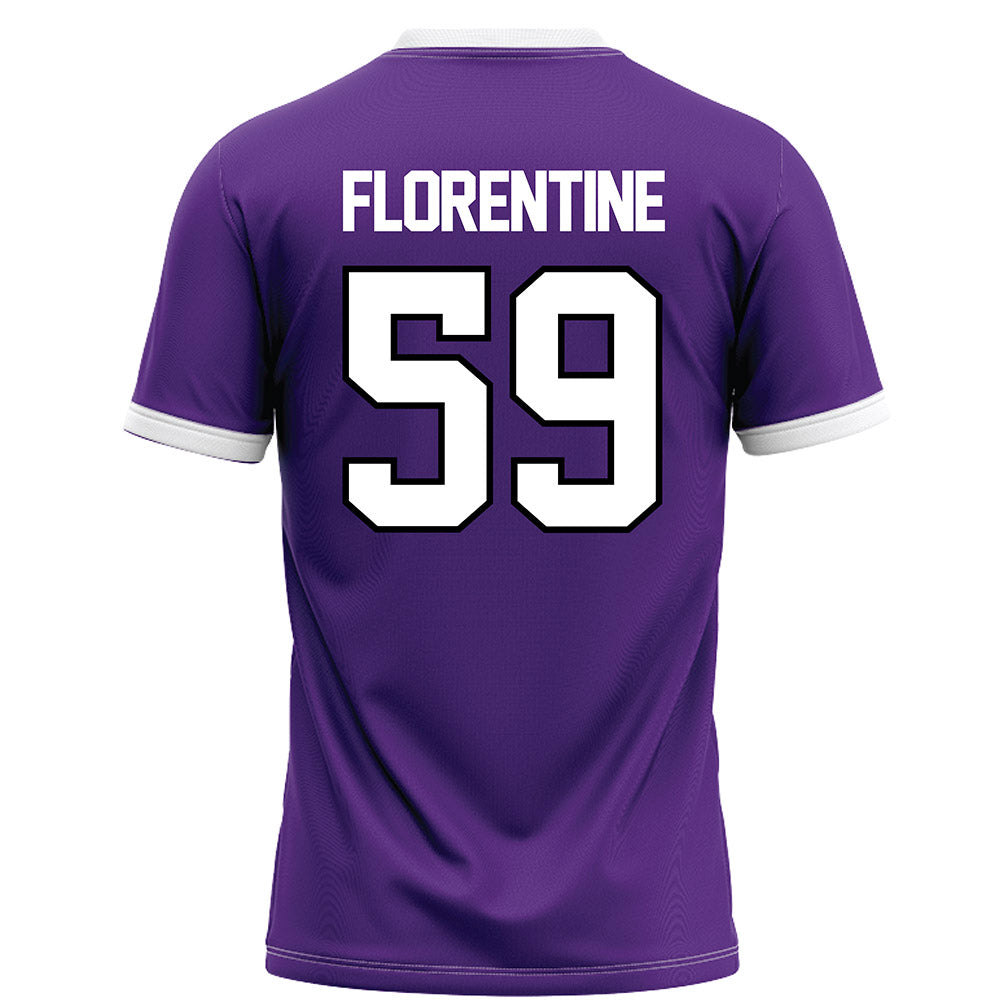 Northwestern - NCAA Football : Jack Florentine - Fashion Jersey Football Jersey-1