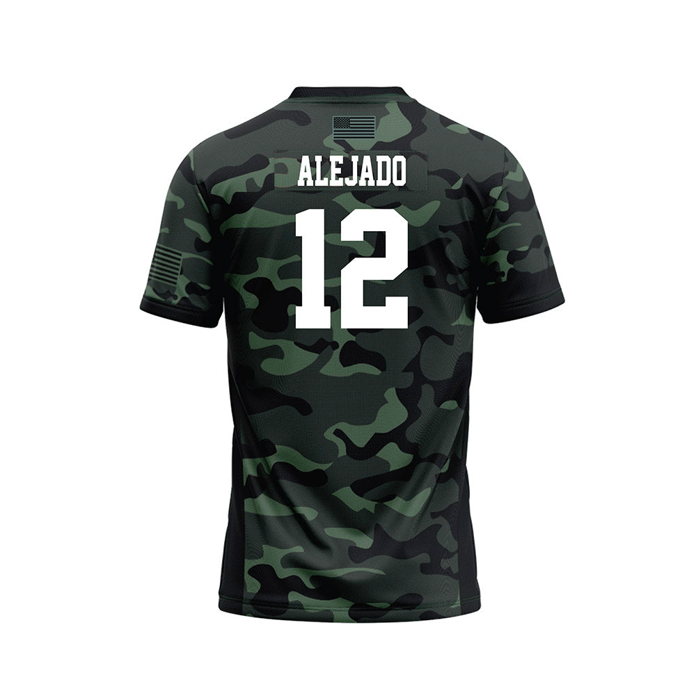 Hawaii - NCAA Football : Micah Alejado - Camo Football Jersey-1