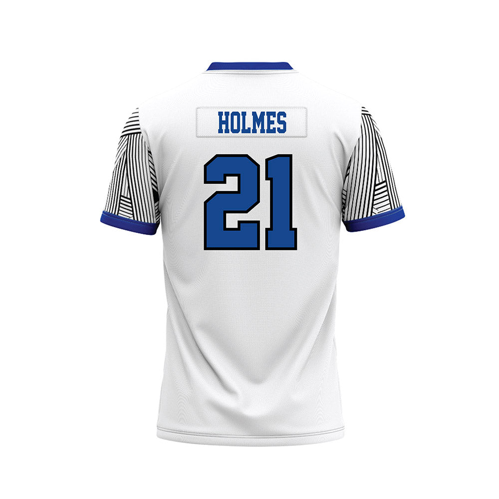 CNU - NCAA Football : Jaden Holmes - White Football Jersey-1