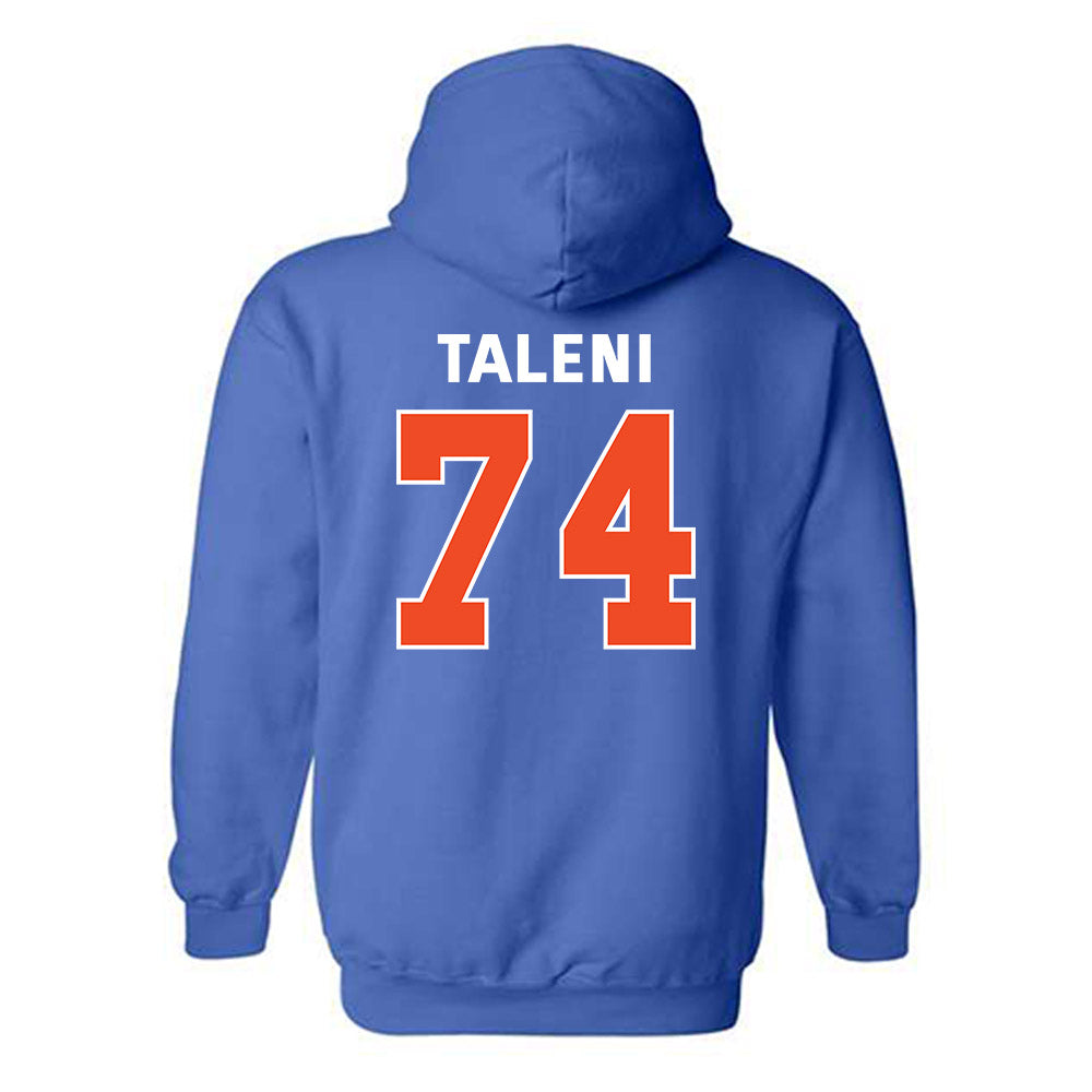 Boise State - NCAA Football : Alma Taleni - Classic Shersey Hooded Sweatshirt-1