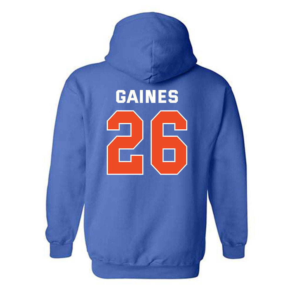 Boise State - NCAA Football : Sire Gaines - Classic Shersey Hooded Sweatshirt-1