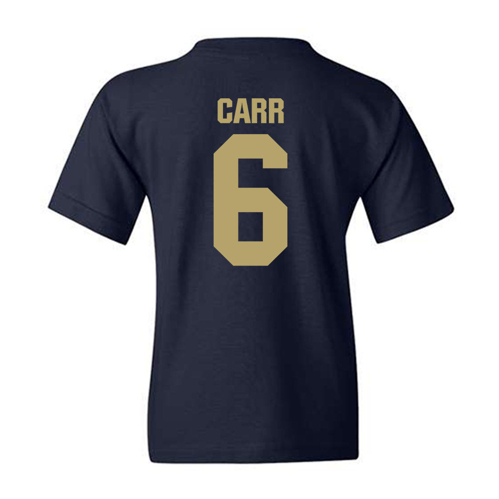 UC Davis - NCAA Football : Trey Carr - Classic Shersey Youth T-Shirt-1