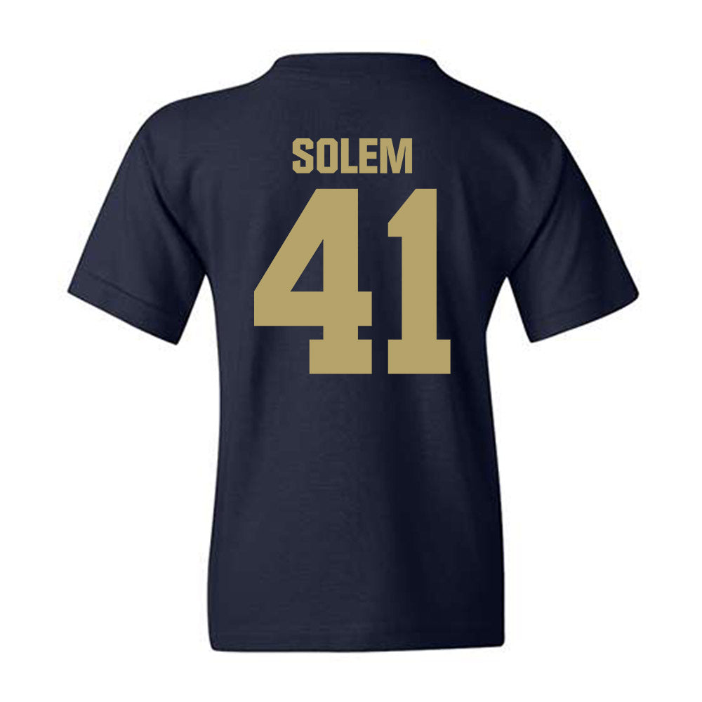 UC Davis - NCAA Baseball : Eli Solem - Classic Shersey Youth T-Shirt-1