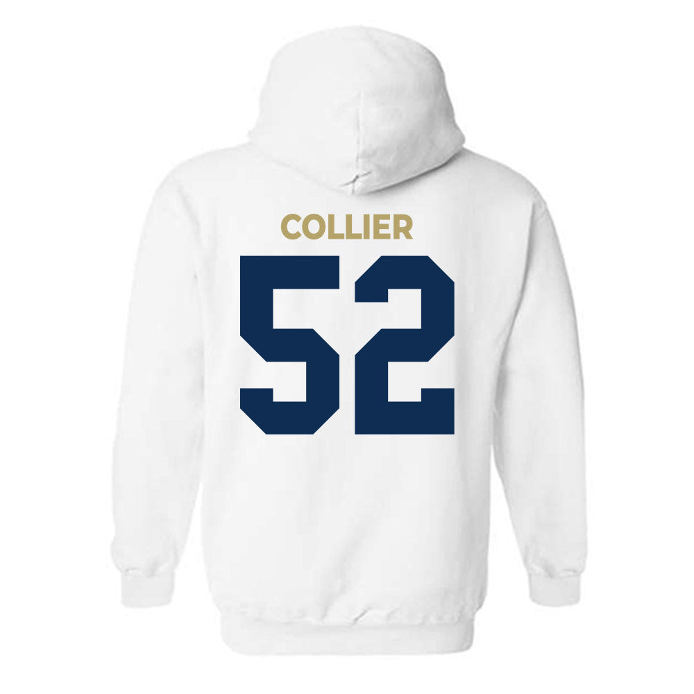 UC Davis - NCAA Football : Zaire Collier - Classic Shersey Hooded Sweatshirt-1