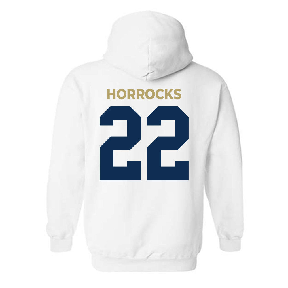 UC Davis - NCAA Women's Lacrosse : Ava Horrocks - Classic Shersey Hooded Sweatshirt-1