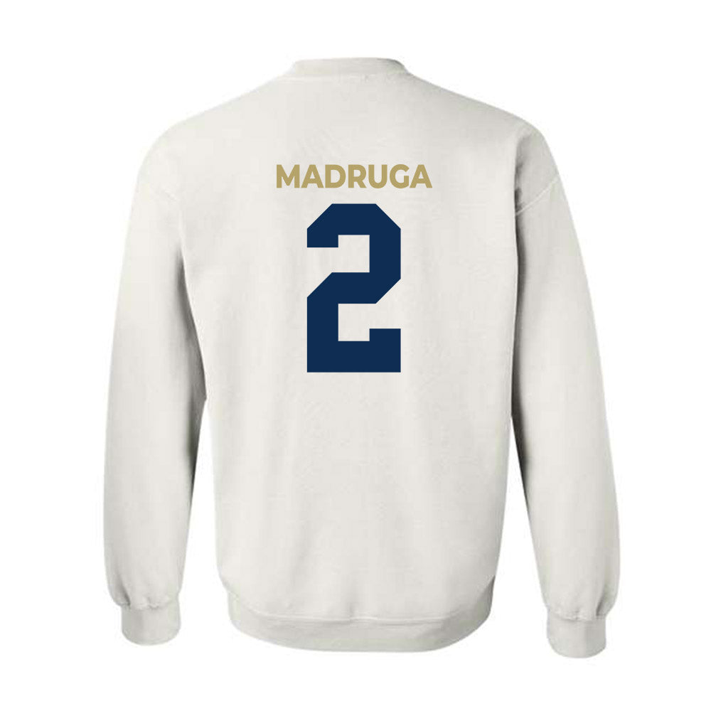 UC Davis - NCAA Football : Macray Madruga - Classic Shersey Crewneck Sweatshirt-1