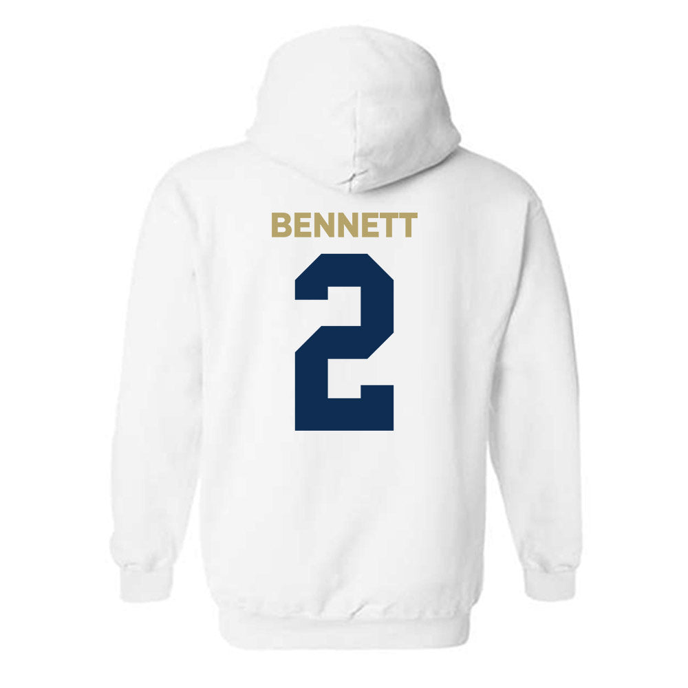 UC Davis - NCAA Women's Basketball : Ryann Bennett - Classic Shersey Hooded Sweatshirt-1