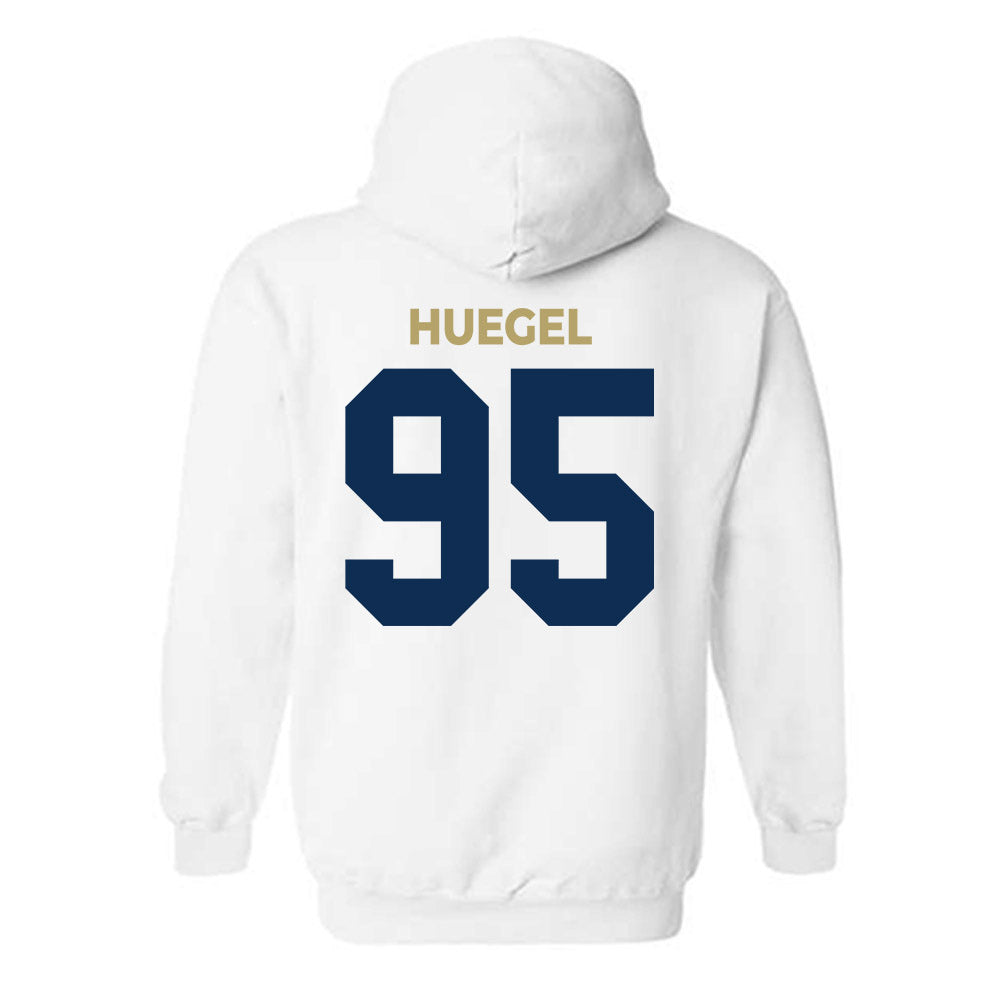 UC Davis - NCAA Football : Devin Huegel - Classic Shersey Hooded Sweatshirt-1