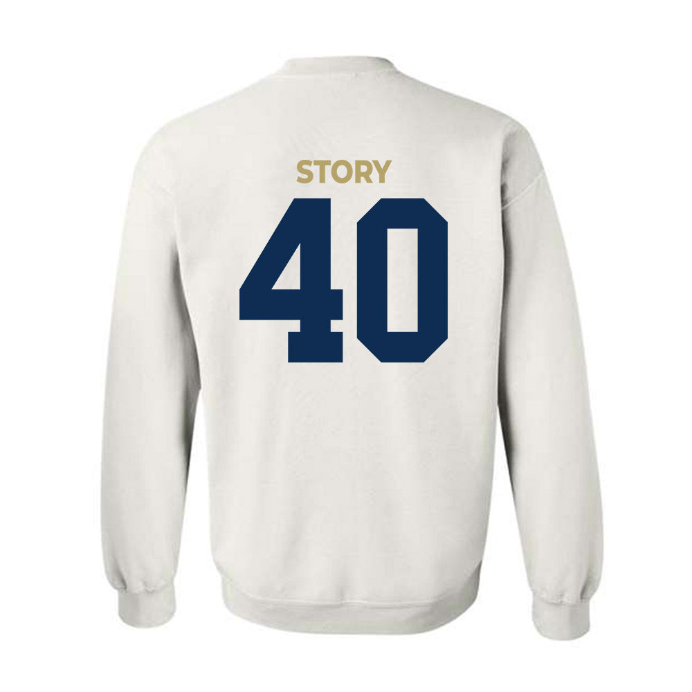UC Davis - NCAA Baseball : Zach Story - Classic Shersey Crewneck Sweatshirt-1