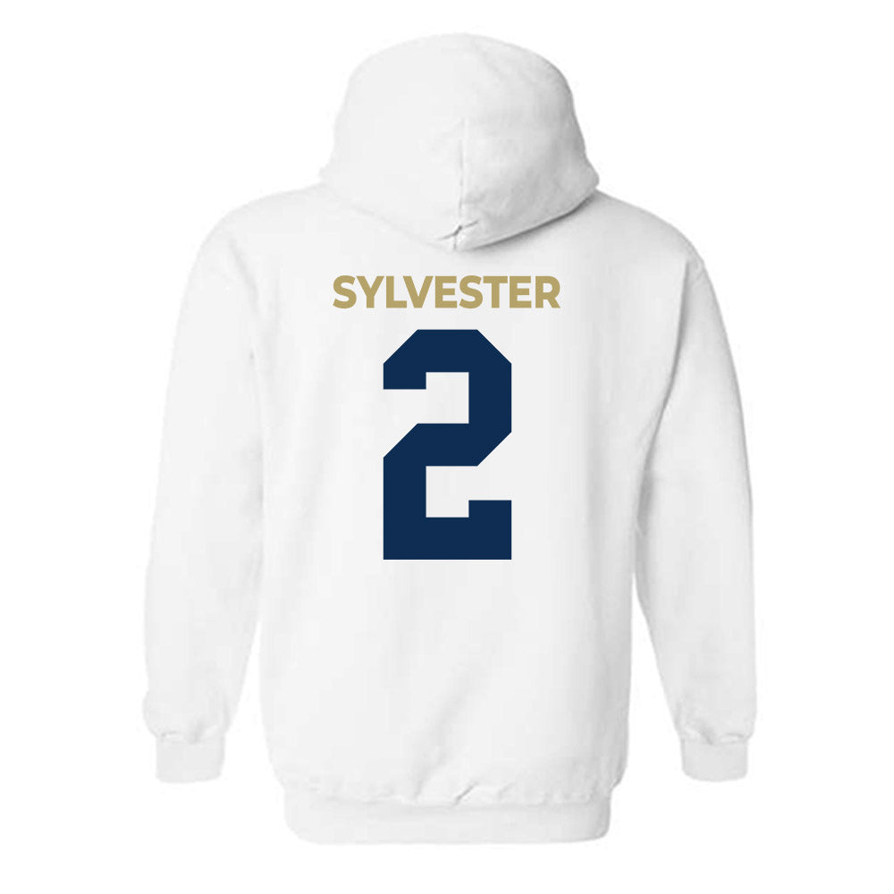 UC Davis - NCAA Football : Chauncey Sylvester - Classic Shersey Hooded Sweatshirt-1