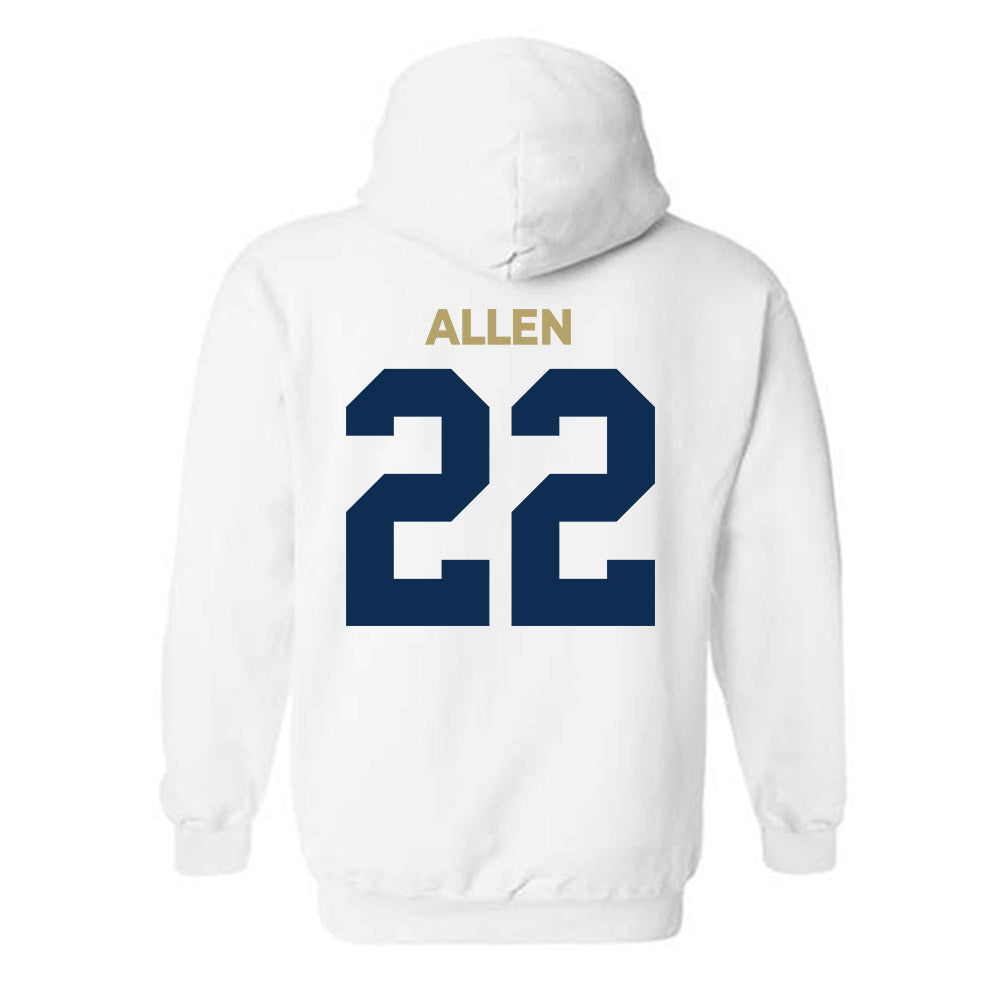 UC Davis - NCAA Football : Charlie Allen - Classic Shersey Hooded Sweatshirt-1