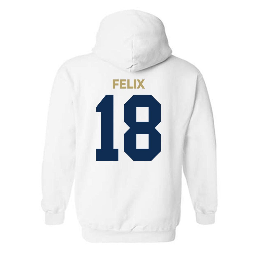 UC Davis - NCAA Baseball : Ethan Felix - Classic Shersey Hooded Sweatshirt-1