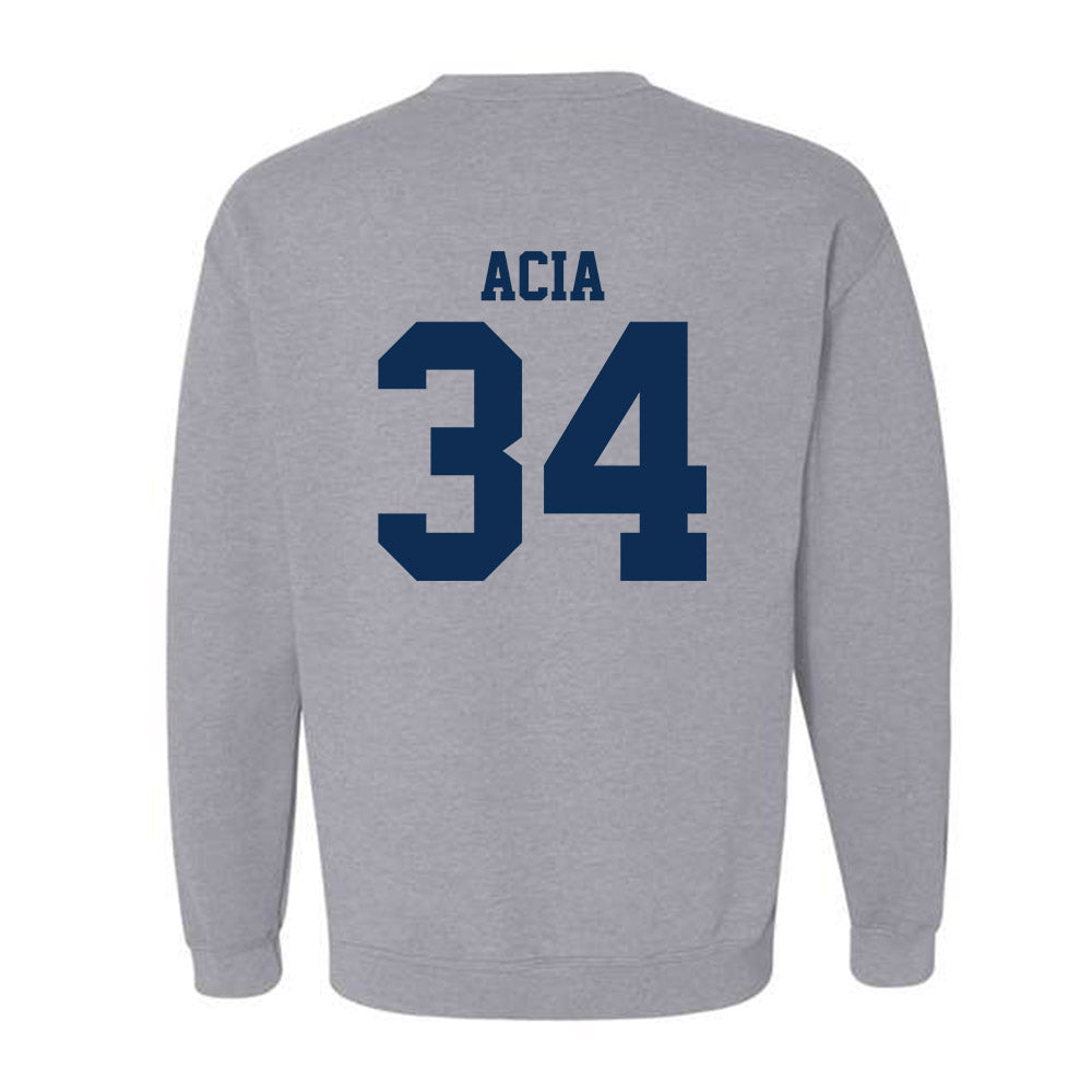UC Davis - NCAA Football : Kai Acia - Classic Shersey Crewneck Sweatshirt-1