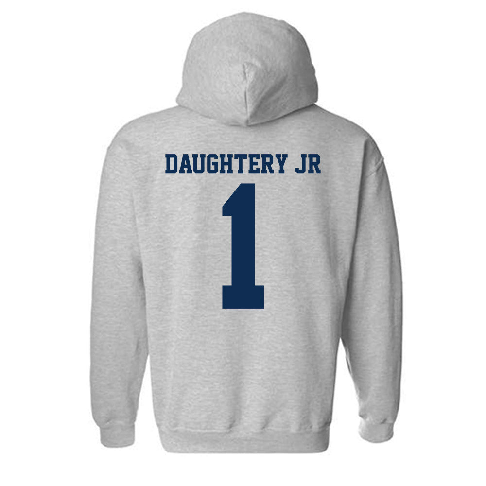 UC Davis - NCAA Men's Basketball : Carl Daughtery Jr - Classic Shersey Hooded Sweatshirt-1