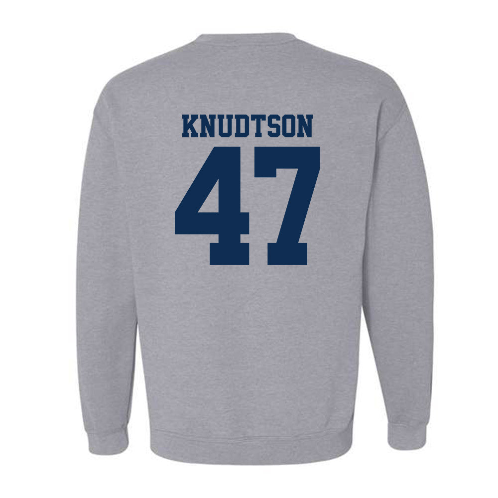 UC Davis - NCAA Football : Jack Knudtson - Classic Shersey Crewneck Sweatshirt-1