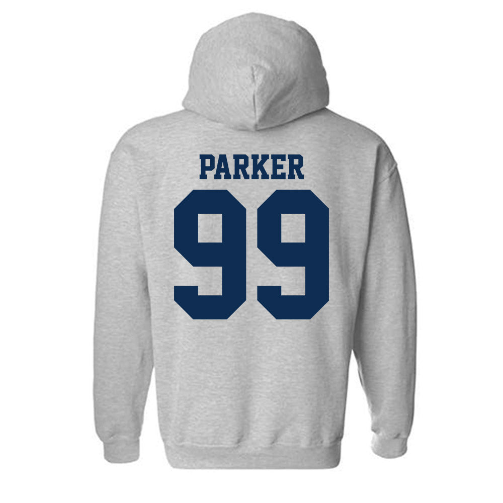 UC Davis - NCAA Football : Tyler Parker - Classic Shersey Hooded Sweatshirt-1
