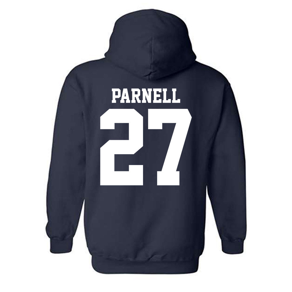 UC Davis - NCAA Football : Koen Parnell - Classic Shersey Hooded Sweatshirt-1