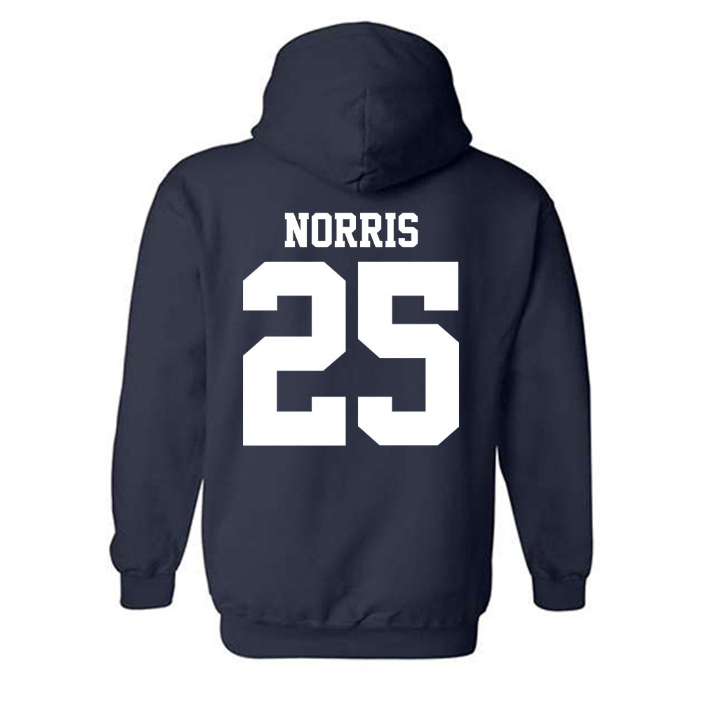 UC Davis - NCAA Women's Basketball : Megan Norris - Classic Shersey Hooded Sweatshirt-1