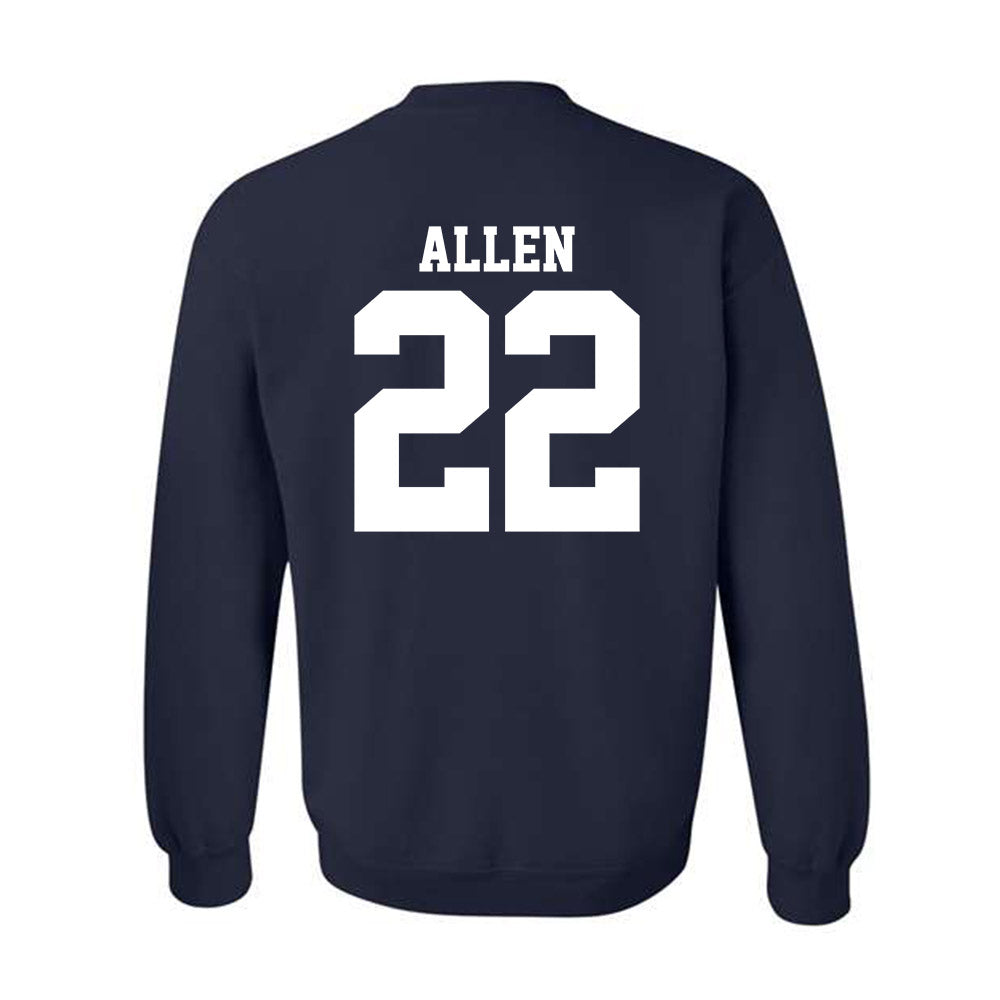 UC Davis - NCAA Football : Charlie Allen - Classic Shersey Crewneck Sweatshirt-1