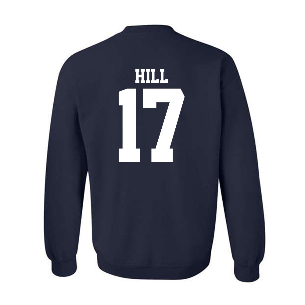 UC Davis - NCAA Football : Kyle Hill - Classic Shersey Crewneck Sweatshirt-1