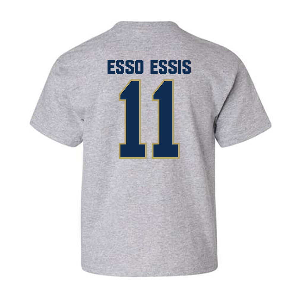 UC Davis - NCAA Men's Basketball : Ylan Esso Essis - Classic Shersey Youth T-Shirt-1
