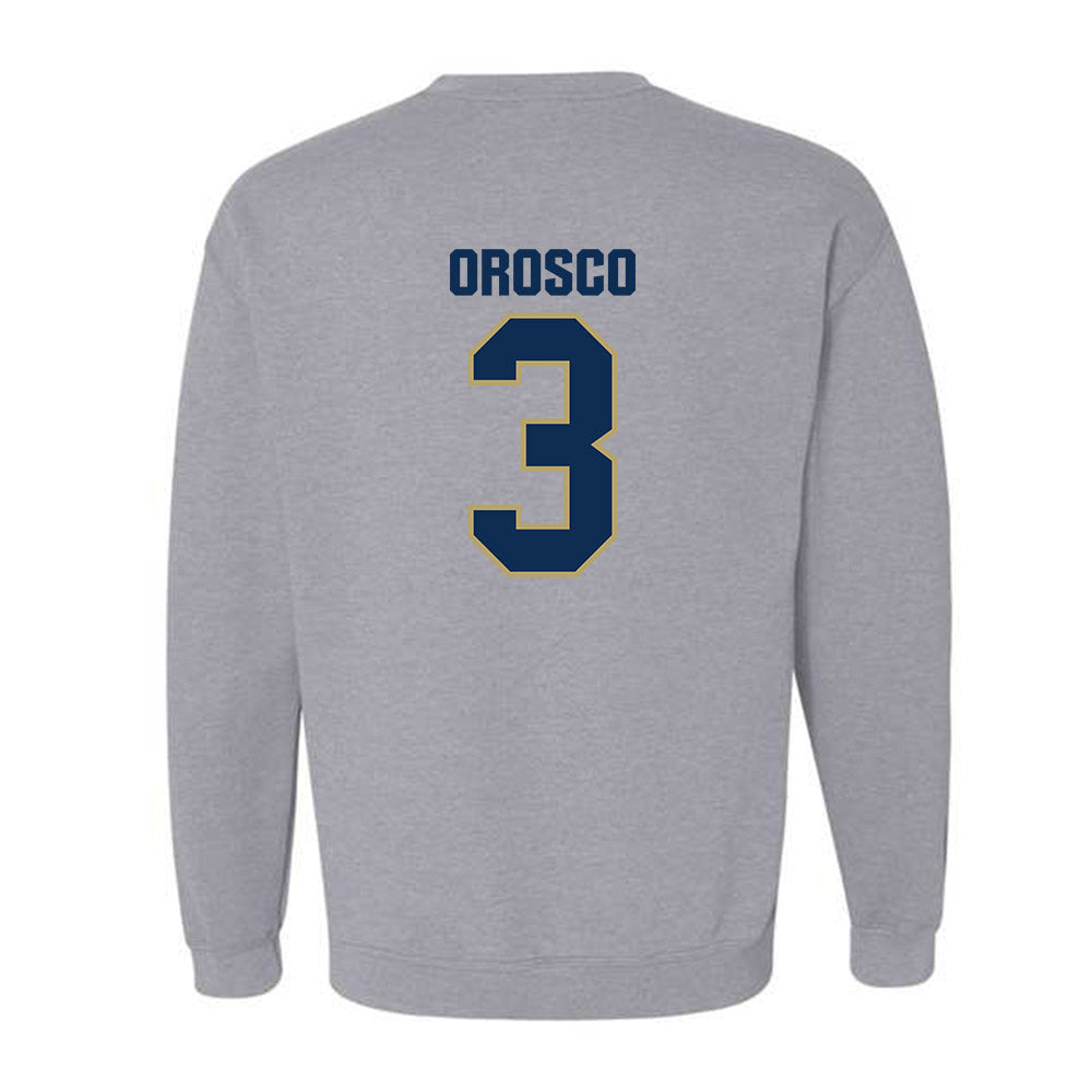 UC Davis - NCAA Men's Soccer : Diego Orosco - Classic Shersey Crewneck Sweatshirt-1