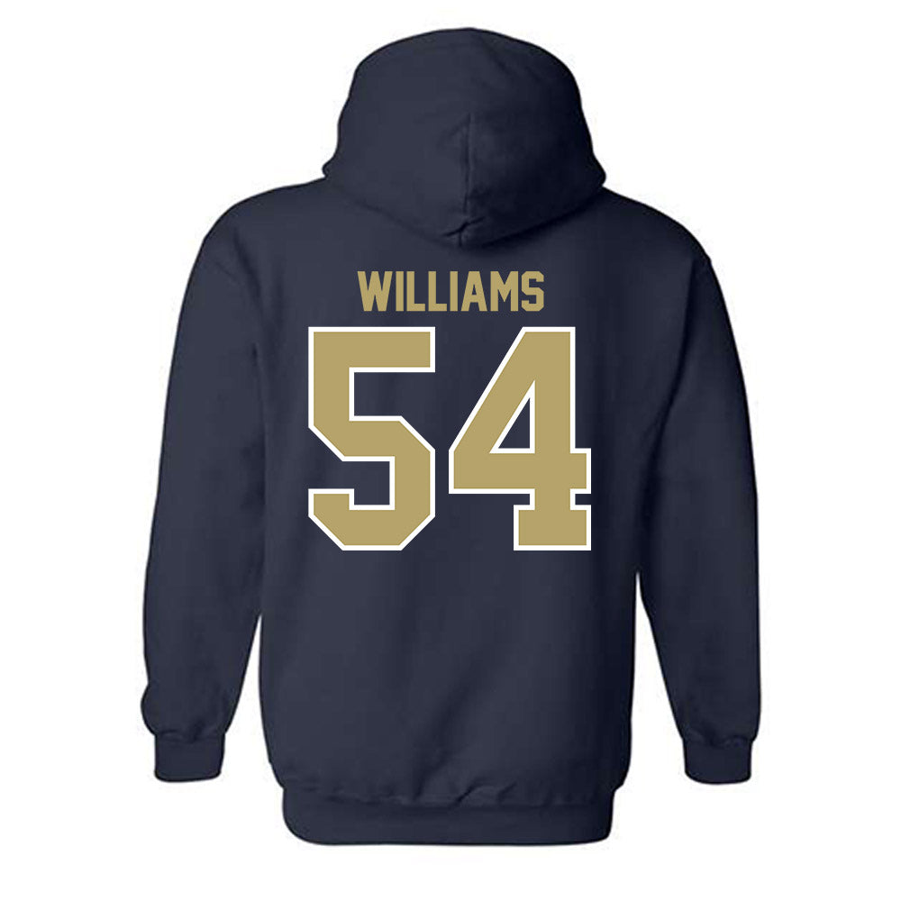 UC Davis - NCAA Football : Jake Williams - Classic Fashion Shersey Hooded Sweatshirt-1