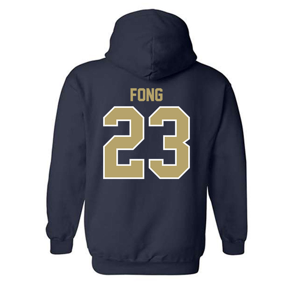 UC Davis - NCAA Women's Soccer : Sydnie Fong - Classic Fashion Shersey Hooded Sweatshirt-1