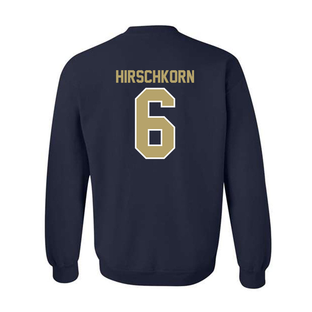 UC Davis - NCAA Baseball : Houston Hirschkorn - Classic Fashion Shersey Crewneck Sweatshirt-1