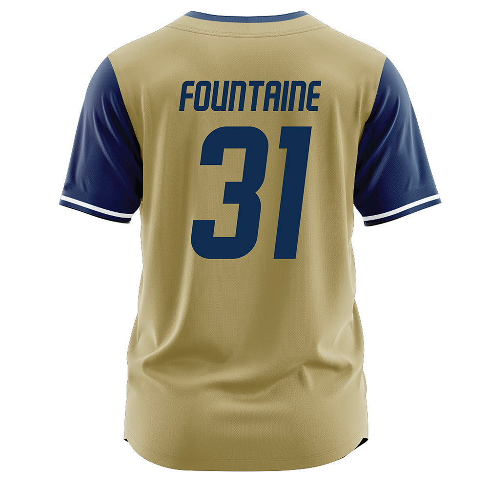 UC Davis - NCAA Softball : Sophia Fountaine - Gold Jersey-1