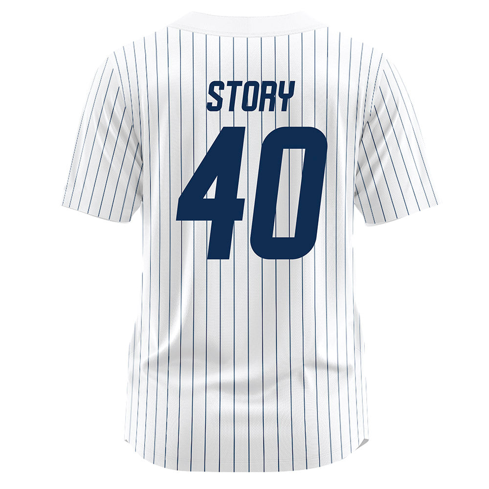 UC Davis - NCAA Baseball : Zach Story - White Jersey-1