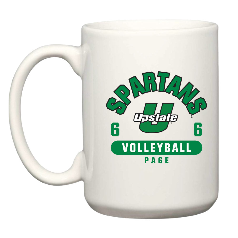 USC Upstate - NCAA Women's Volleyball : Savannah Page - Coffee Mug