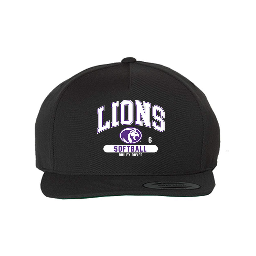 North Alabama - NCAA Softball : Briley Dover - Snapback Hat-0