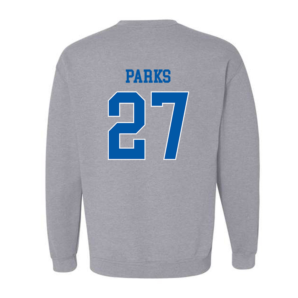 UNC Asheville - NCAA Baseball : Tyler Parks - Classic Shersey Crewneck Sweatshirt-1