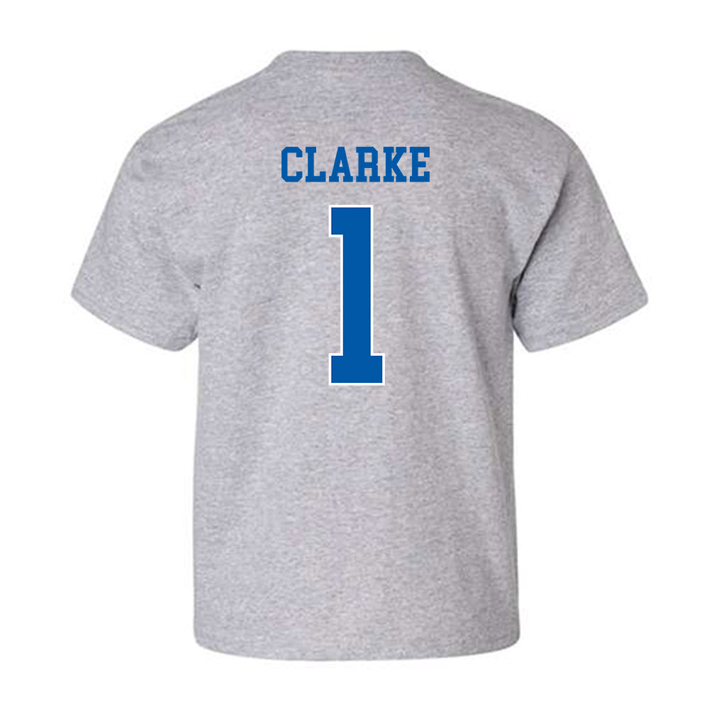 UNC Asheville - NCAA Men's Basketball : Julian Clarke - Classic Shersey Youth T-Shirt-1