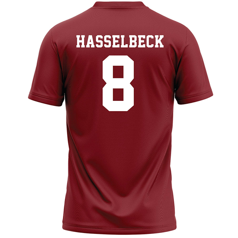 Stanford - NCAA Women's Lacrosse : Mallory Hasselbeck - Cardinal Lacrosse Jersey -1