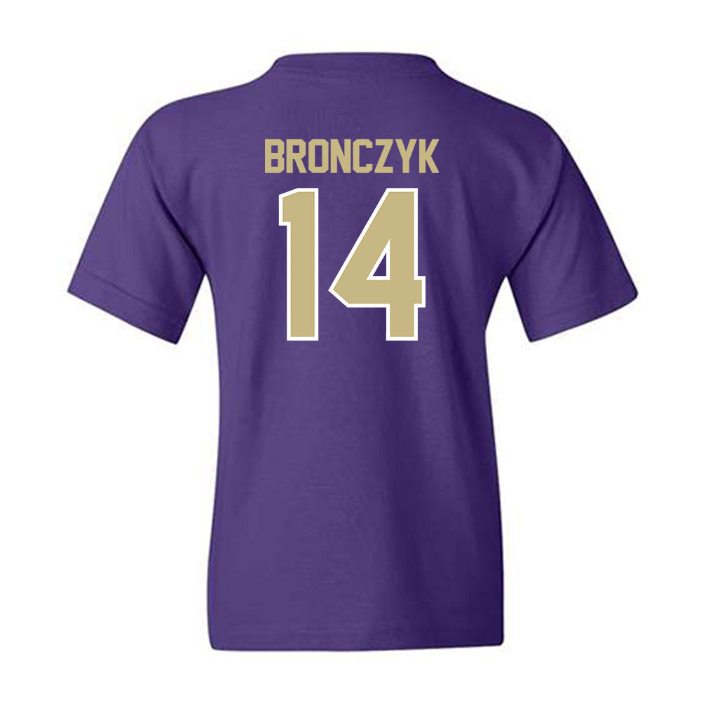 Albion - NCAA Baseball : Tyler Bronczyk - Classic Shersey Youth T-Shirt-1