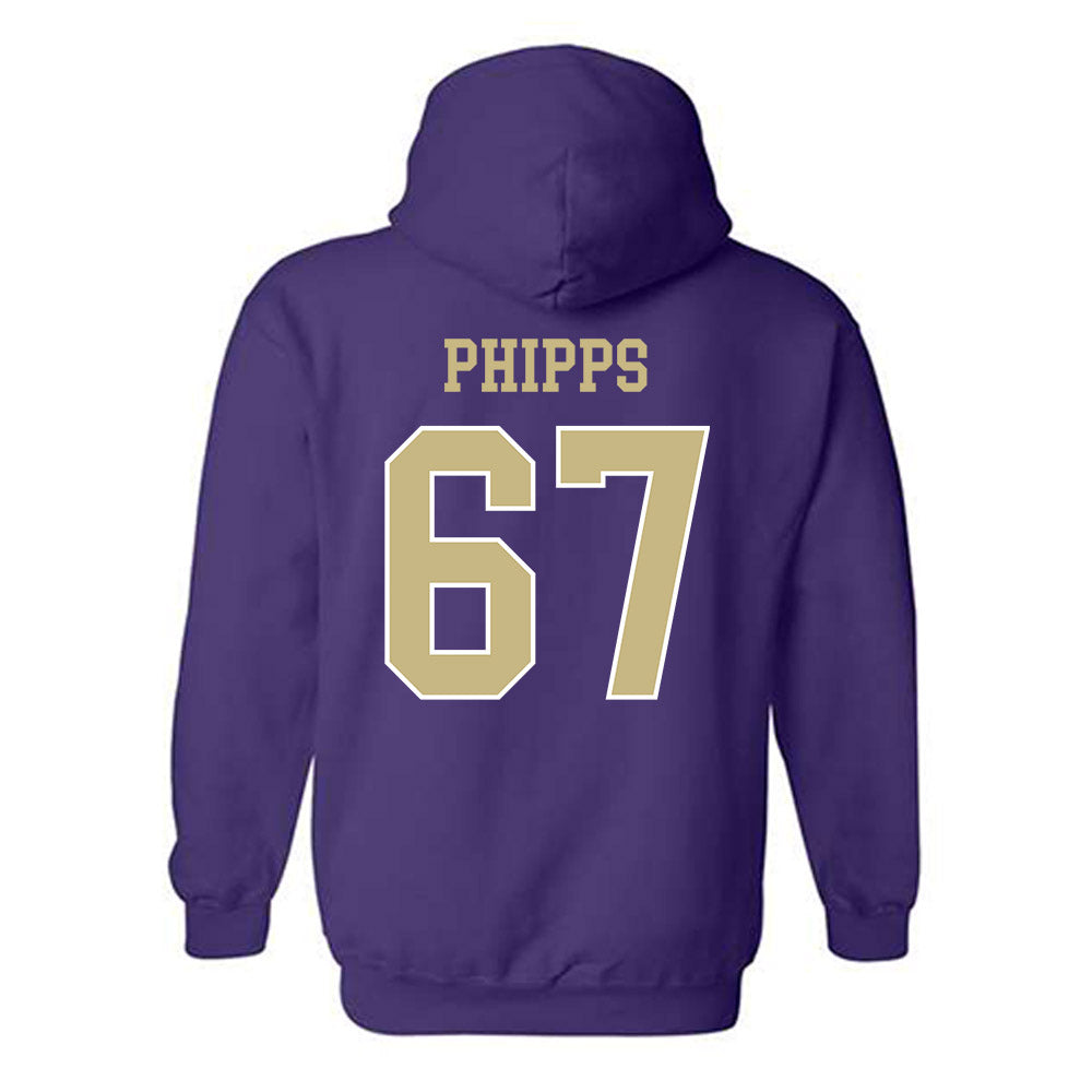 Albion - NCAA Football : Dylan Phipps - Classic Fashion Shersey Hooded Sweatshirt-1