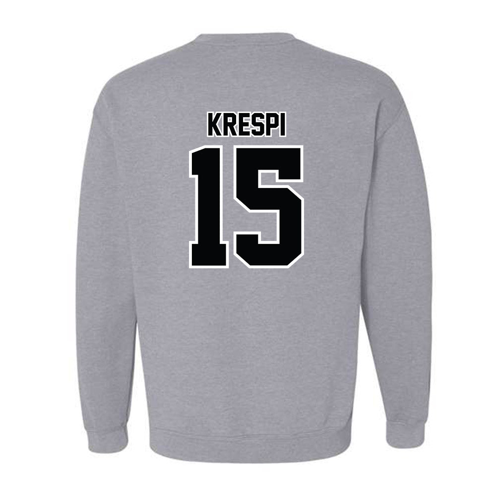 Bryant - NCAA Men's Soccer : Ilay Krespi - Classic Shersey Crewneck Sweatshirt-1