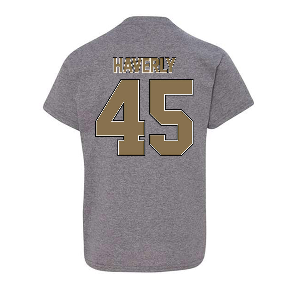 Bryant - NCAA Men's Lacrosse : Justin Haverly - Classic Shersey Youth T-Shirt-1