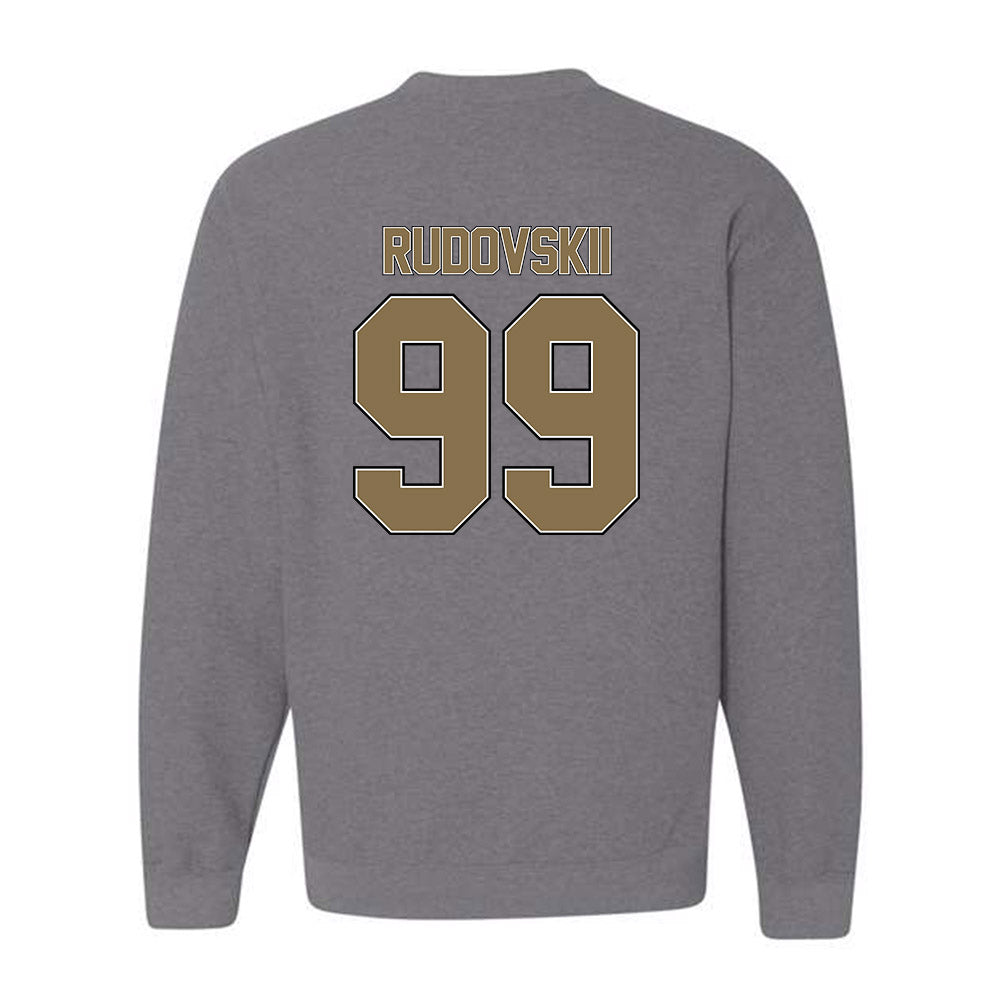 Bryant - NCAA Men's Basketball : Tim Rudovskii - Classic Shersey Crewneck Sweatshirt-1