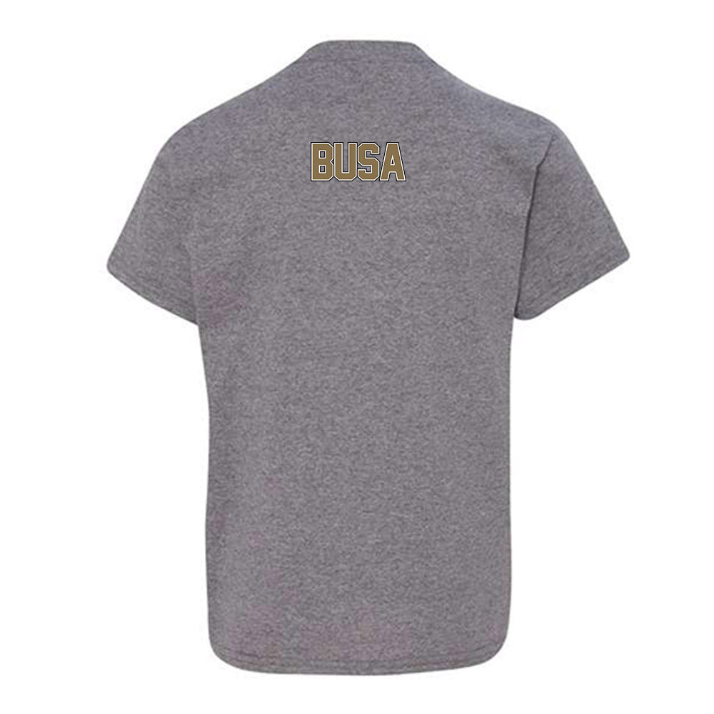 Bryant - NCAA Men's Swimming & Diving : Lincoln Busa - Classic Shersey Youth T-Shirt-1