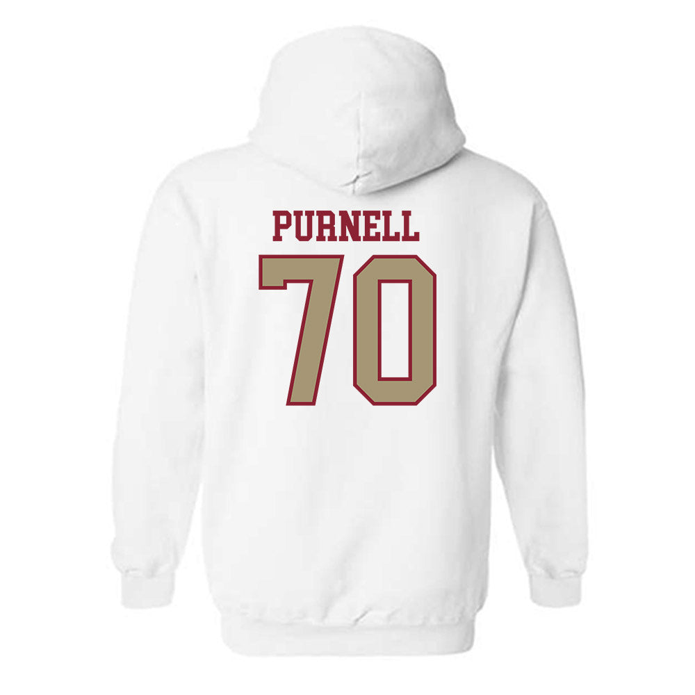 Lafayette College - NCAA Football : Quinn Purnell - Classic Shersey Hooded Sweatshirt-1
