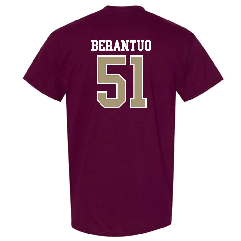 Lafayette College - NCAA Football : Maddox Berantuo - Classic Shersey T-Shirt-1