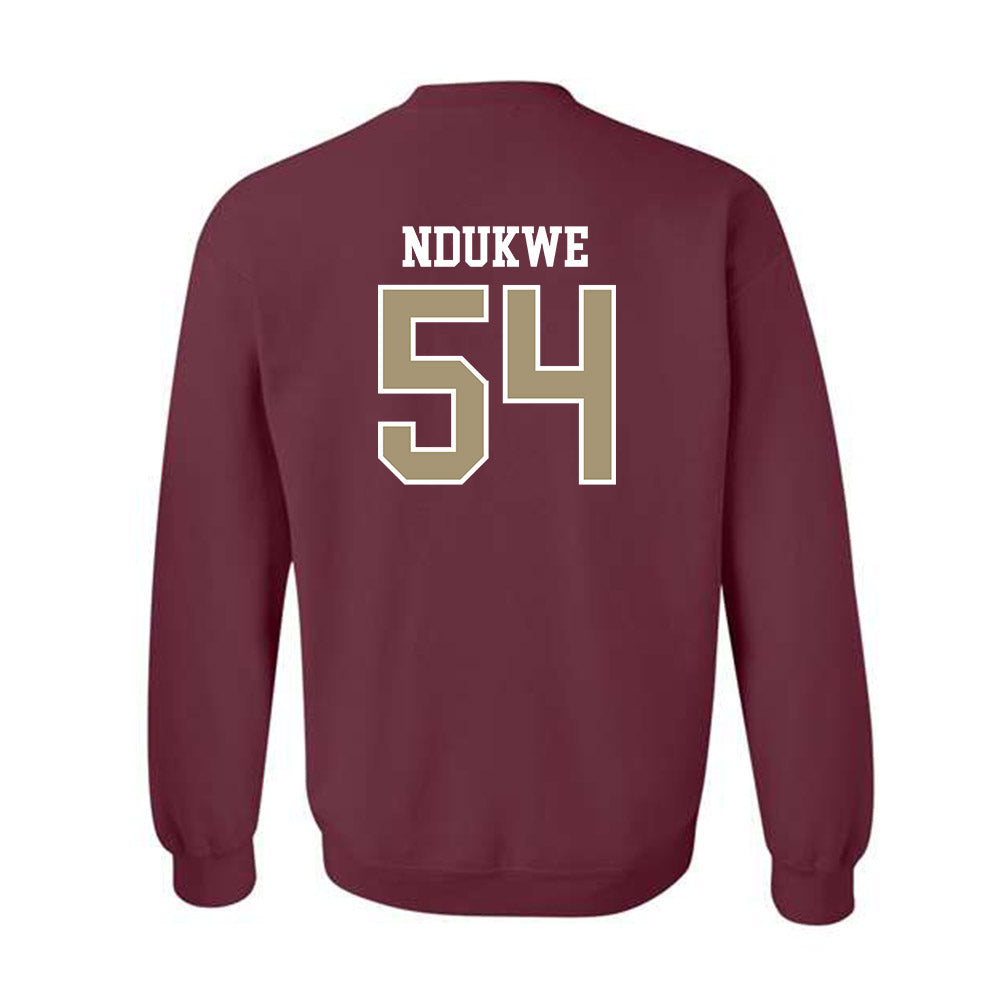 Lafayette College - NCAA Football : Mcbright Ndukwe - Classic Shersey Crewneck Sweatshirt-1