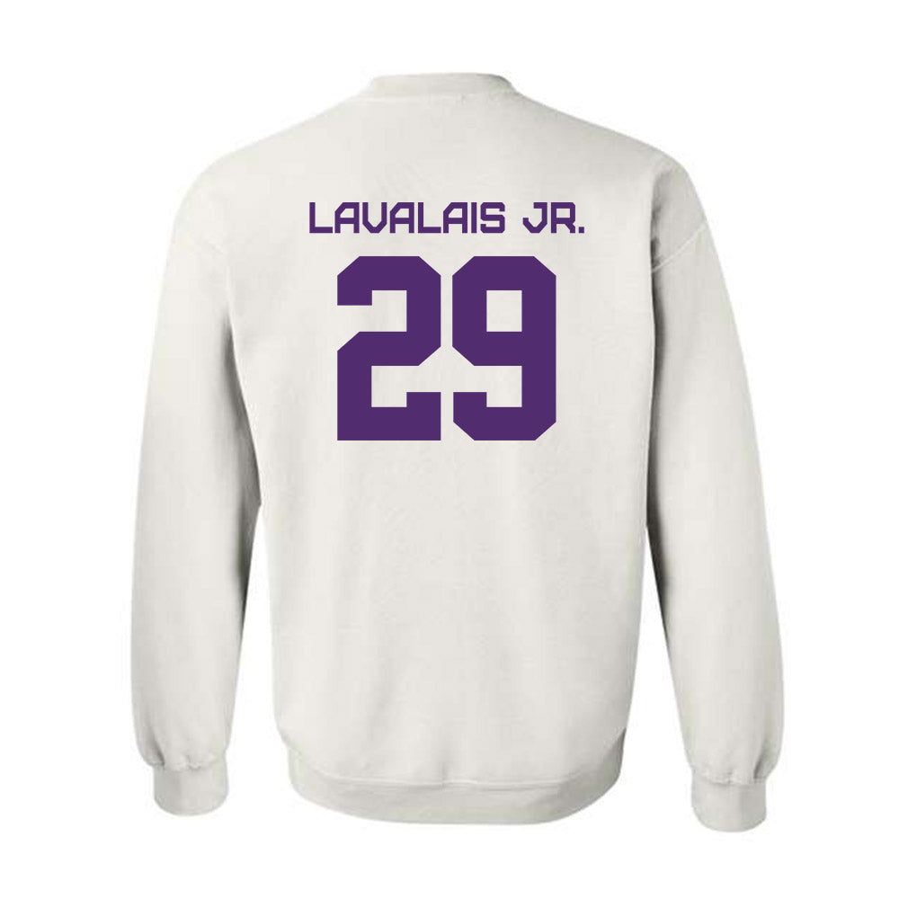Albany - NCAA Football : Romero Lavalais Jr. - Classic Shersey Crewneck Sweatshirt-1