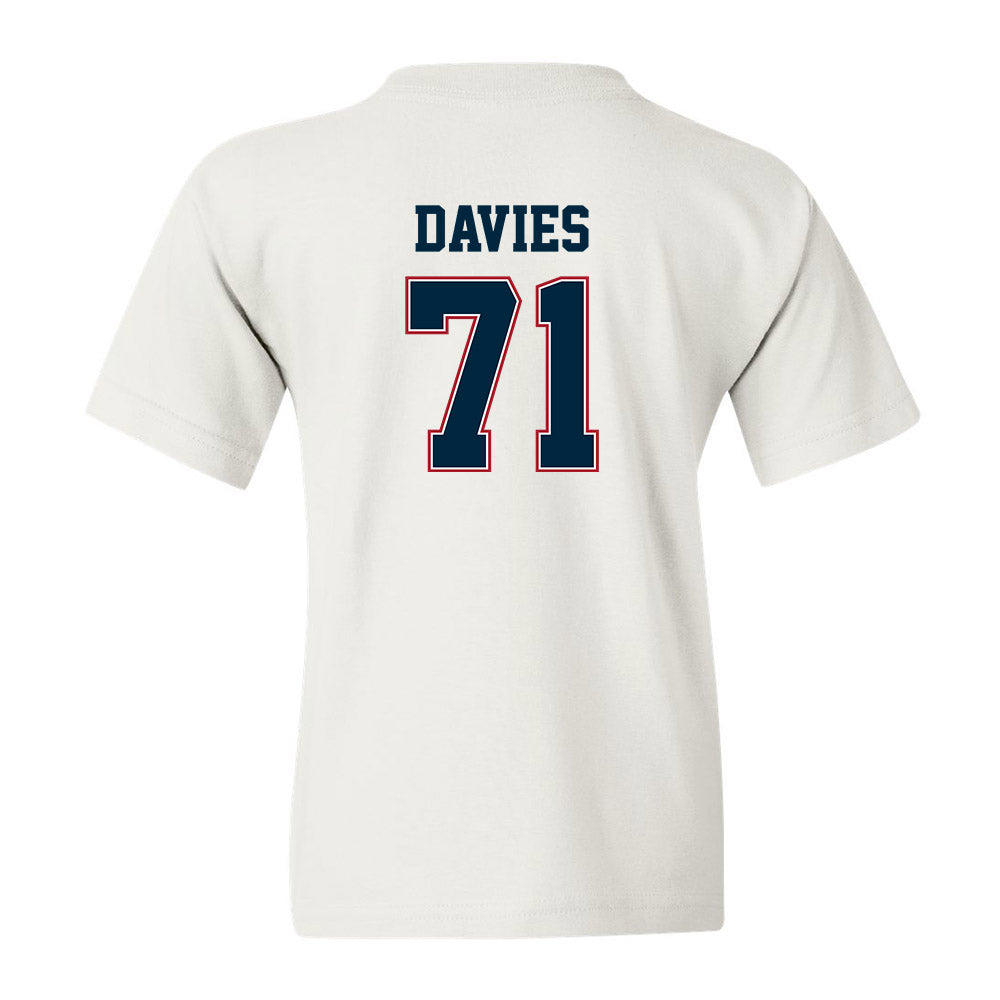 Wyoming - NCAA Football : Jake Davies - Classic Fashion Shersey Youth T-Shirt