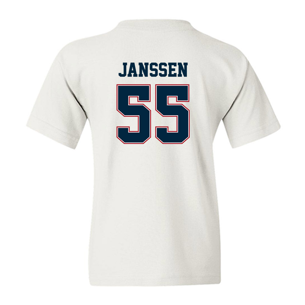 Wyoming - NCAA Football : Kalvin Janssen - Classic Fashion Shersey Youth T-Shirt-1