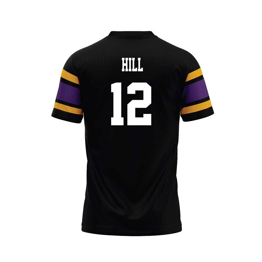 Albany - NCAA Football : Amare Hill - Black Premium Football Jersey-1